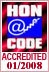 Noi aderiamo ai principi della carta HONcode della Fondazione Health On the Net
